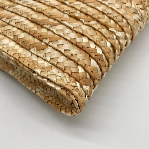 EWC Neutral Raffia Envelope Clutch - Picture 7 of 10